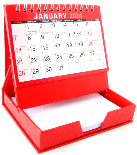 2024 DESK CALENDAR 2024 Desk Planner 2024 Month To View Calendar Office