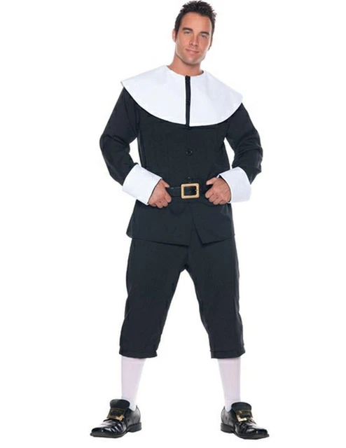 Thanksgiving Pilgrim Man Costume Adult XX-Large