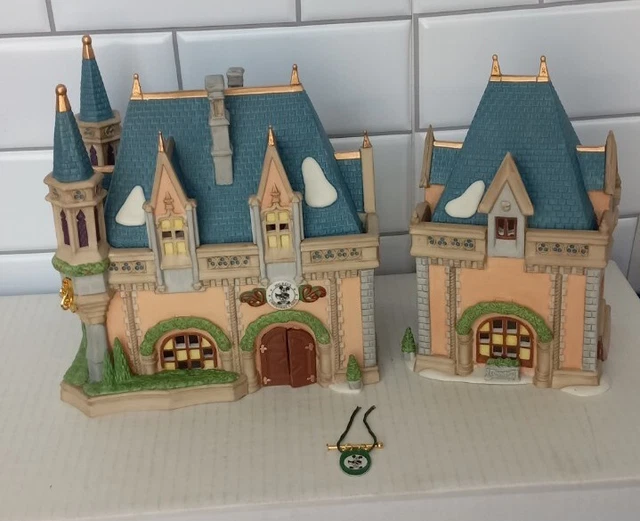 Dept 56 Disney Village Series Mickeys Christmas Carol Fantasyland Castle NEW MIB