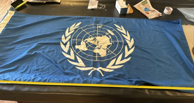 Collectable United Nations Flag  UN Flag  183 Cm By 86 Cm Aprox