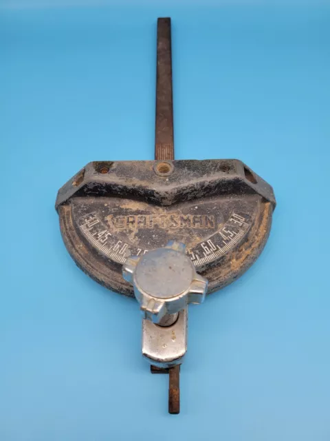 RARE Craftsman Table Saw MITER GAUGE vintage