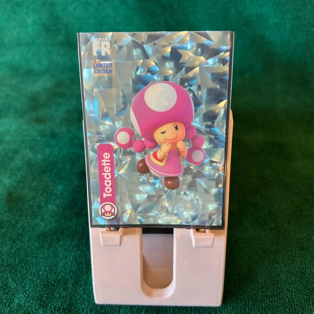 PANINI SUPER MARIO Trading Cards Limited Edition Card 8 Toadette £34.