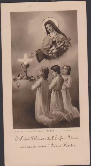Image Pieuse Holy Card Santini Ste Therese De L'enfant Jesus-Enfants-Hostie-