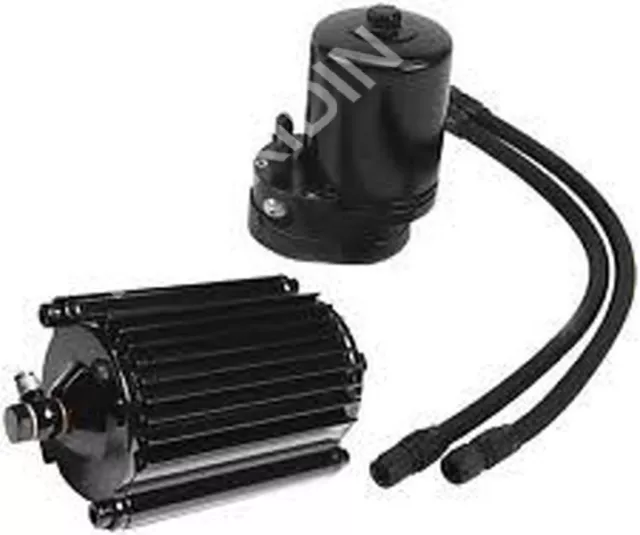 Feuling 2008 Oil filter cooling system black 1999 - 2014 harley dyna fxd