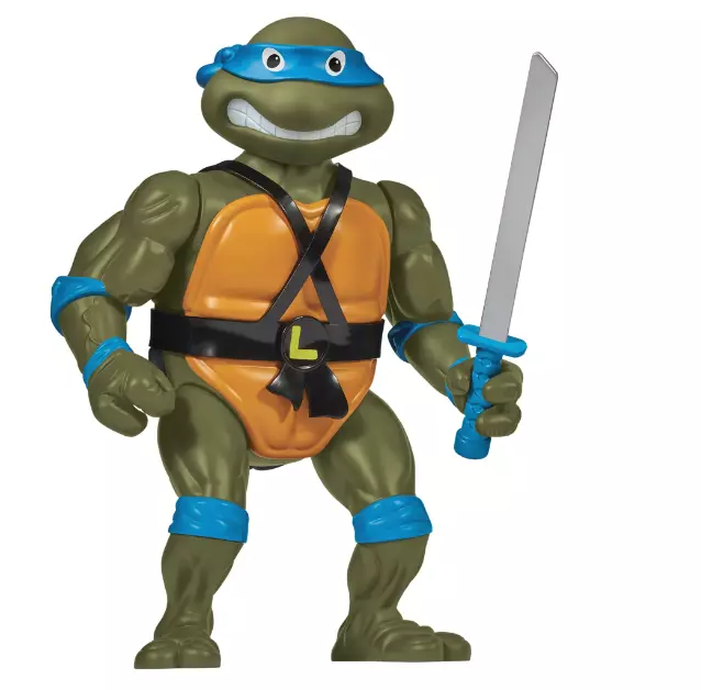 Teenage Mutant Ninja Turtles 12” Original Classic Leonardo 1989 Giant Figure NEW 2