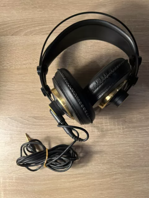 AKG K240 Over-Ear Headphones - Black/Gold - Tested