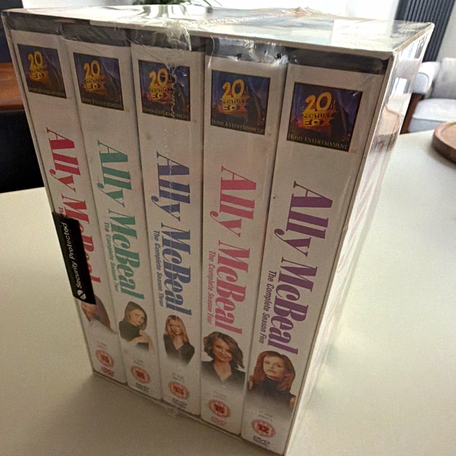 ALLY MCBEAL COMPLETE Seasons 1-5 DVD Box Set 15 PAL Brand New And