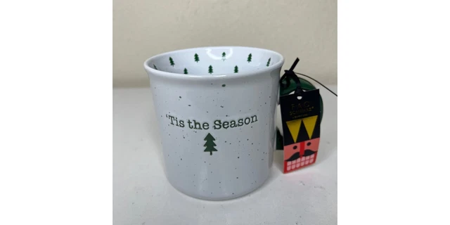 FAO Schwarz Tis The Season Christmas Coffee/Tea/Eggnog Holiday Mug BRAND NEW