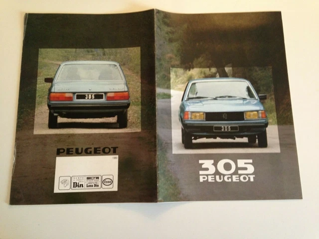 Ancienne Brochure Publicitaire Peugeot BIMA Des Années 1950 – Original Vintage
