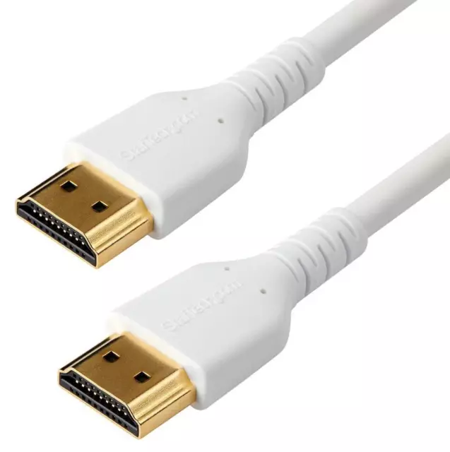 Premium Certifié HDMI 2.0 Câble avec Ethernet, 1m Blanc - RHDMM1MPW