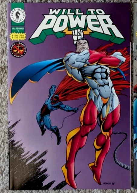 WILL TO POWER #1-12. Complete Series. Dark Horse Comics. Near Mint