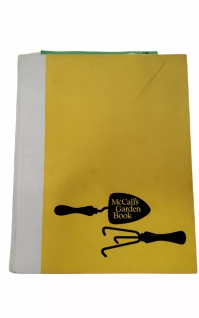 vintage 1968 mccalls garden book deluxe edition by gretchen fischer harshbarger.