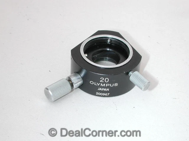 Olympus microscope 20x DIC Prism BH