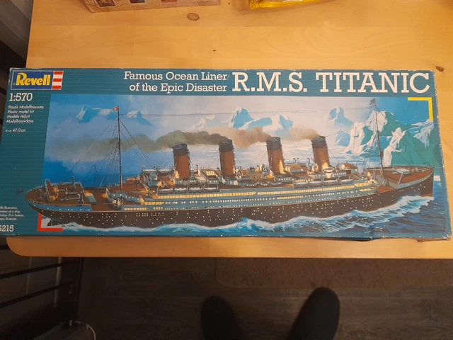REVELL - RMS Titanic Ocean Liner Model - Complete - Boxed - 1:570 Scale ...