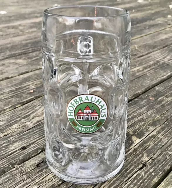 HOFBRAUHAUS FREISING 1L Tall Ritzenhoff German Beer Stein Mug