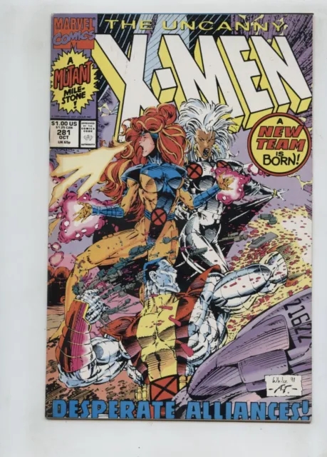 The Uncanny X-Men #281 (1991) 1st print High Grade NM 9.4