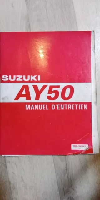 Suzuki AY50 Katana scooter AY 50 1997 v WV revue technique manuel atelier moto
