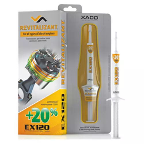 XADO EX120 Diesel Motor Additiv Reparatur Verschleiß Schutz Zylinder Revitalizan