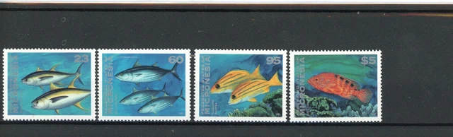 Mikronesien 427-430 postfrisch Fische #IJ387
