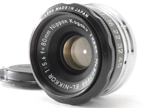 [MINT] Nikon EL NIKKOR 80mm F5.6 N Enlarging Enlargement Lens For M39 From Japan