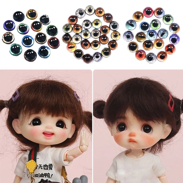 Time Gem Toy Dinosaur Animal Eyes Doll Eyeballs Glass Dolls Eyes DIY Crafts