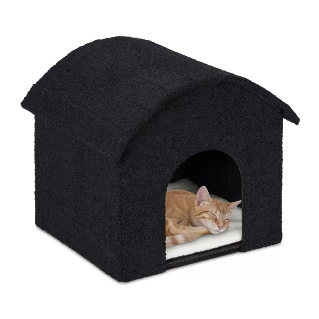 Niche chat Maison chat Abri douillet chat Cabane chien Cabane chat interieur