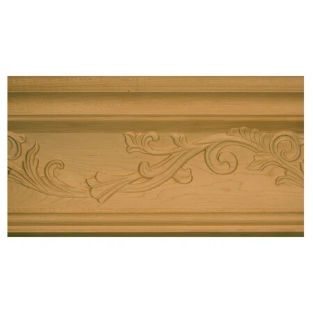 OSBORNE WOOD PRODUCTS 74661.96HM 5 5/8 x 7 x 96 Carved Vine Crown Moulding in