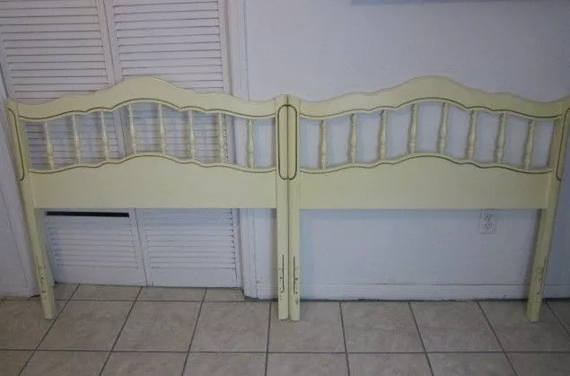 French Provincial By Dixie Twin Headboards Set Of Two SHIPPING NOT INCLUDED
