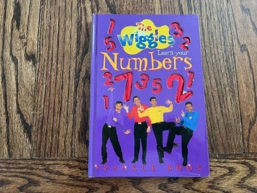 THE WIGGLES: LEARN About Your Numbers Hardcover Book, 2004 Reprint of ...