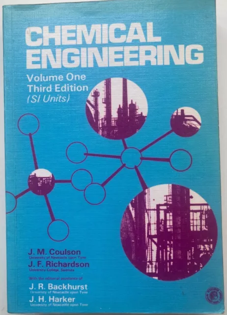 Chemical Engineering Volume 1, Coulson and Richardson, 3rd Edn