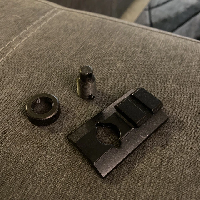 ALUMINUM RIFLE Sling Swivel Stud to Picatinny Rail Bipod Mount Adapter