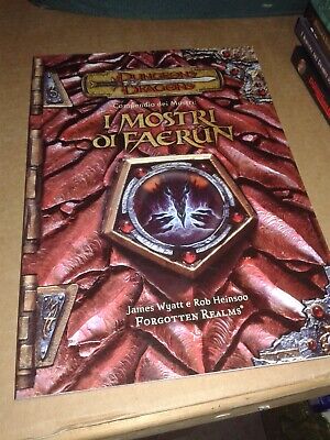 italiano Dungeons & Dragons d&d V Edizione Manuale dei Mostri Asterion 