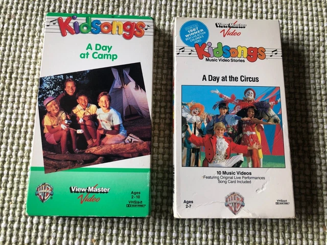 KIDSONGS - A Day at the Circus - View-Master Video VHS, Cassette, Song ...