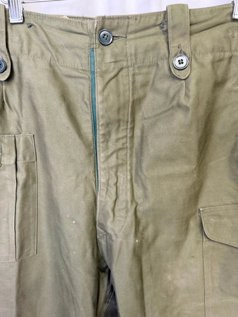 GENUINE BRITISH ARMY 1960 60 Pattern DPM Combat Trousers Size - 33 ...