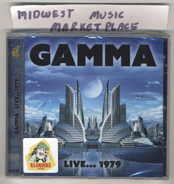 Gamma - Live... 1979 - Brand New MINT Sealed CD-Ronnie Montrose Ready For Action