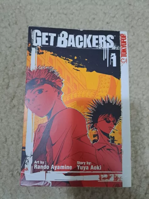 Getbackers Manga Lot 11 Volumes 1 to 11 Rando Ayamine Yuya Aoki English PB  OT