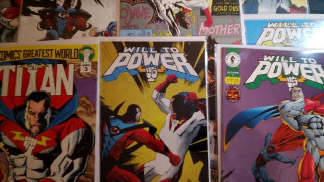 Will to Power, Dark Horse Comics 1994 Complete Series 1-12,CGW #Week 3 NM/NM-