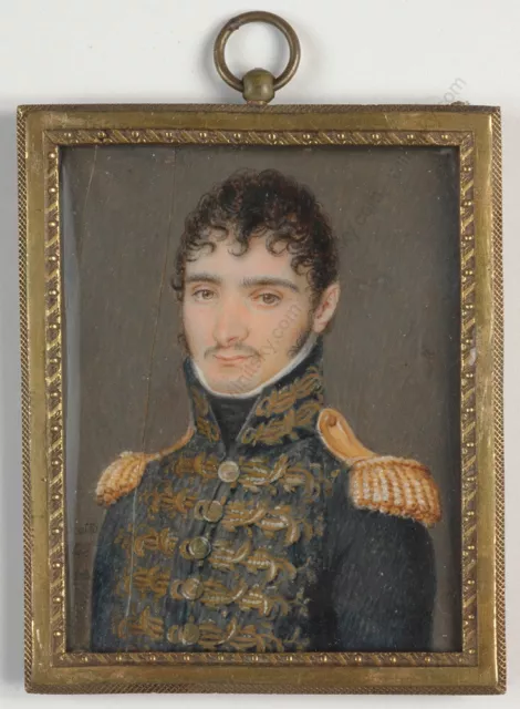 Francesco E. Scotto (1747-1826) "Jerome Bonaparte", early portrait, 1805