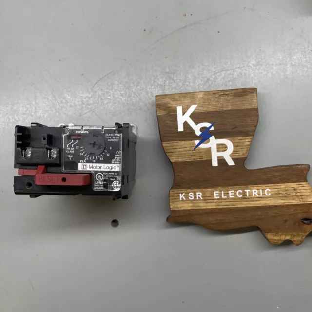 Square D Motor Logic Overload Relay 3 Phase Type SF120 Class 9065