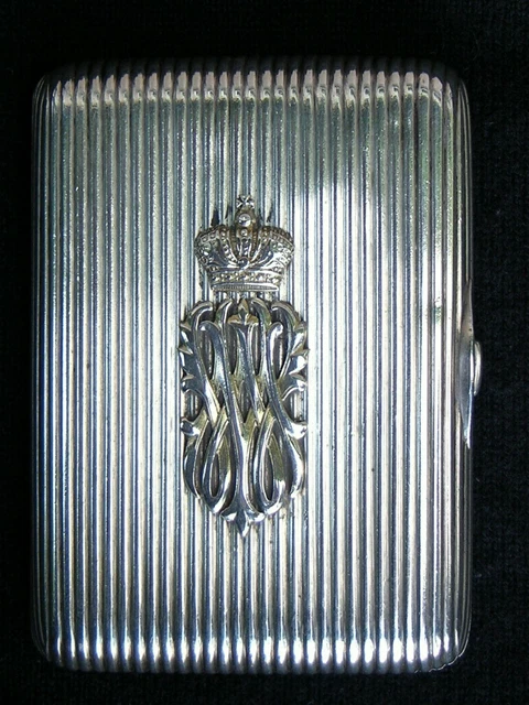 ANTIQUE RUSSIAN ROYALTY Grand Duke Vladimir Silver Presentation ...