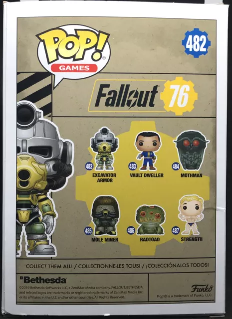 Fallout 76 #482 - Excavator Power Armor - Funko Pop! Games (Brand New) 3