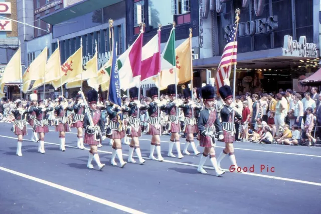 #ZA- a Vintage 35mm Slide Photo- Big City Parade - 1967
