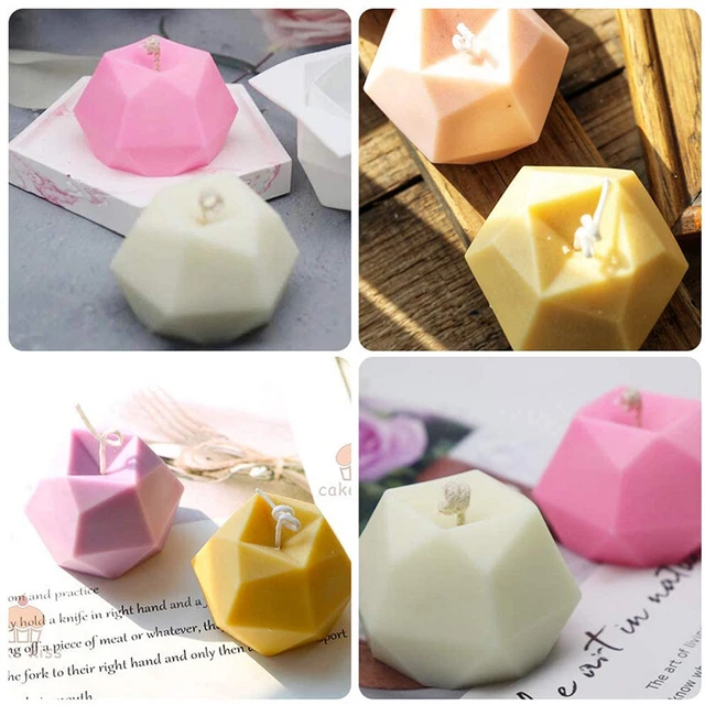 Stampo per candele 3D stampo in silicone stampo per candele fai da te stampo in silicone gesso FoJY
