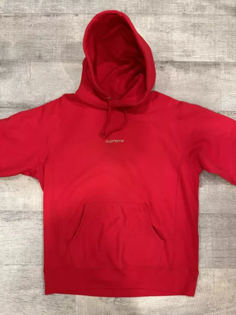 Supreme FW17 Box Logo (Bogo) Hoodie - Red Purple - Size XL - Pre Owned