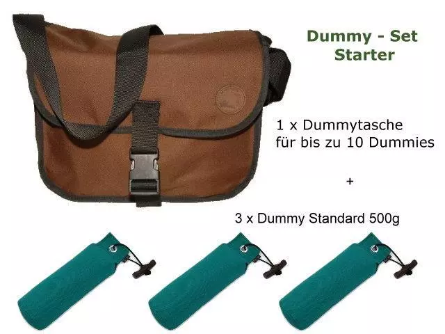 Mystique Dummy - Set Starter Dummytasche + 3 Standard Dummies