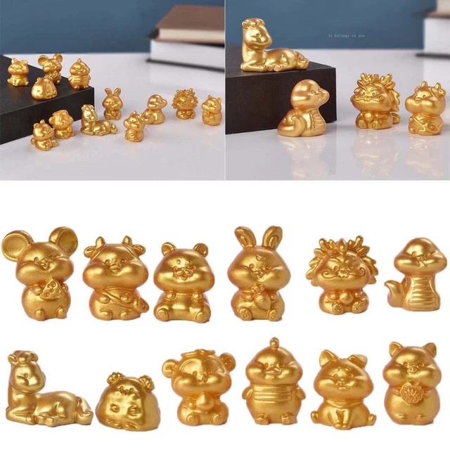 BONSAI ORNAMENT MINIATURE Taurus Cow Figurines Micro Landscape Animal