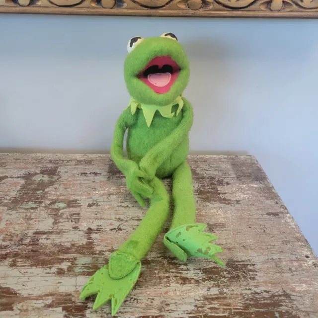 Vintage Plush Kermit the Frog #850 Jim Henson Muppet Doll Fisher Price Toy 1976