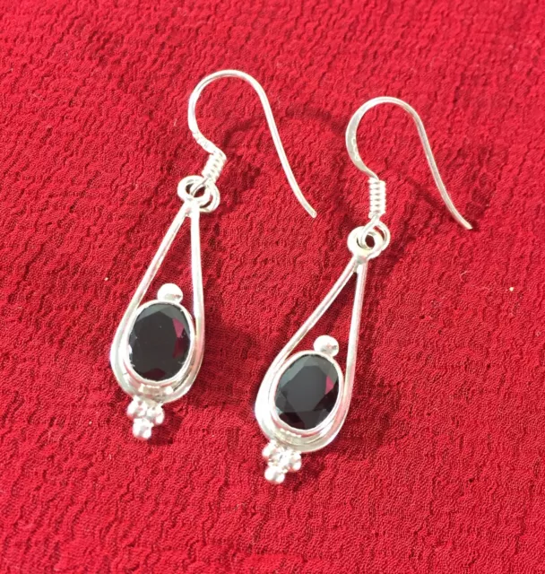 Handcrafted 925 Stampted Sterling Silver Earrings