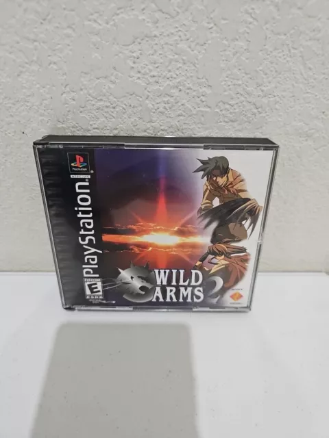 Wild Arms 2 (Sony PlayStation 1 PS1) CIB COMPLETE IN BOX RARE TESTED AND WORKING