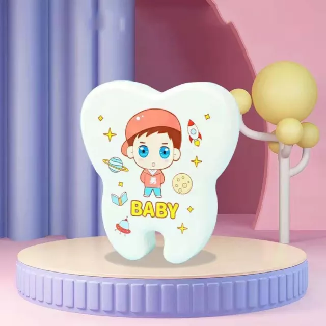 Save Milk Teeth Organizer Baby Tooth Box Deciduous Tooth Case Tooth Fairy Box